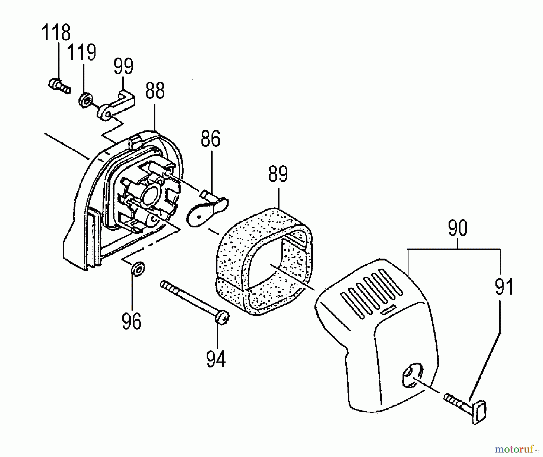 Tanaka Sonstiges Moby - Tanaka X 25cc PowerBoard Air Cleaner