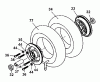 Tanaka Moby - X 25cc PowerBoard Ersatzteile Front Wheel