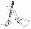 Tanaka Moby - X 25cc PowerBoard Ersatzteile Steering Stem & Head