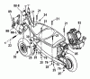 Tanaka Moby - X 26cc PowerBoard Ersatzteile Front Wheel Mounting Hardware