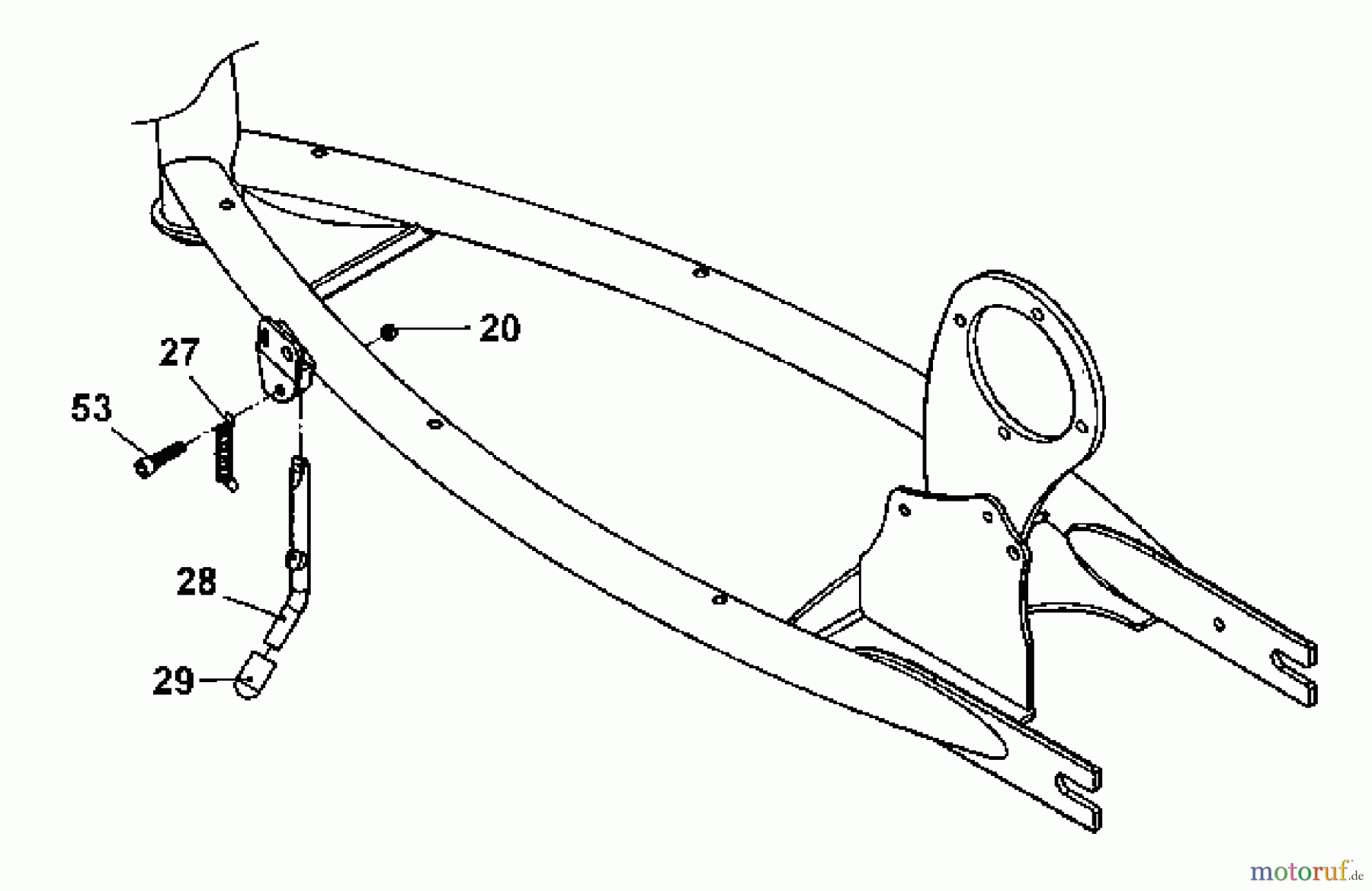 Tanaka Sonstiges Moby - Tanaka X 26cc PowerBoard Kick Stand