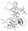 Tanaka Moby - X 26cc PowerBoard Ersatzteile Rear Brake & Adjusters