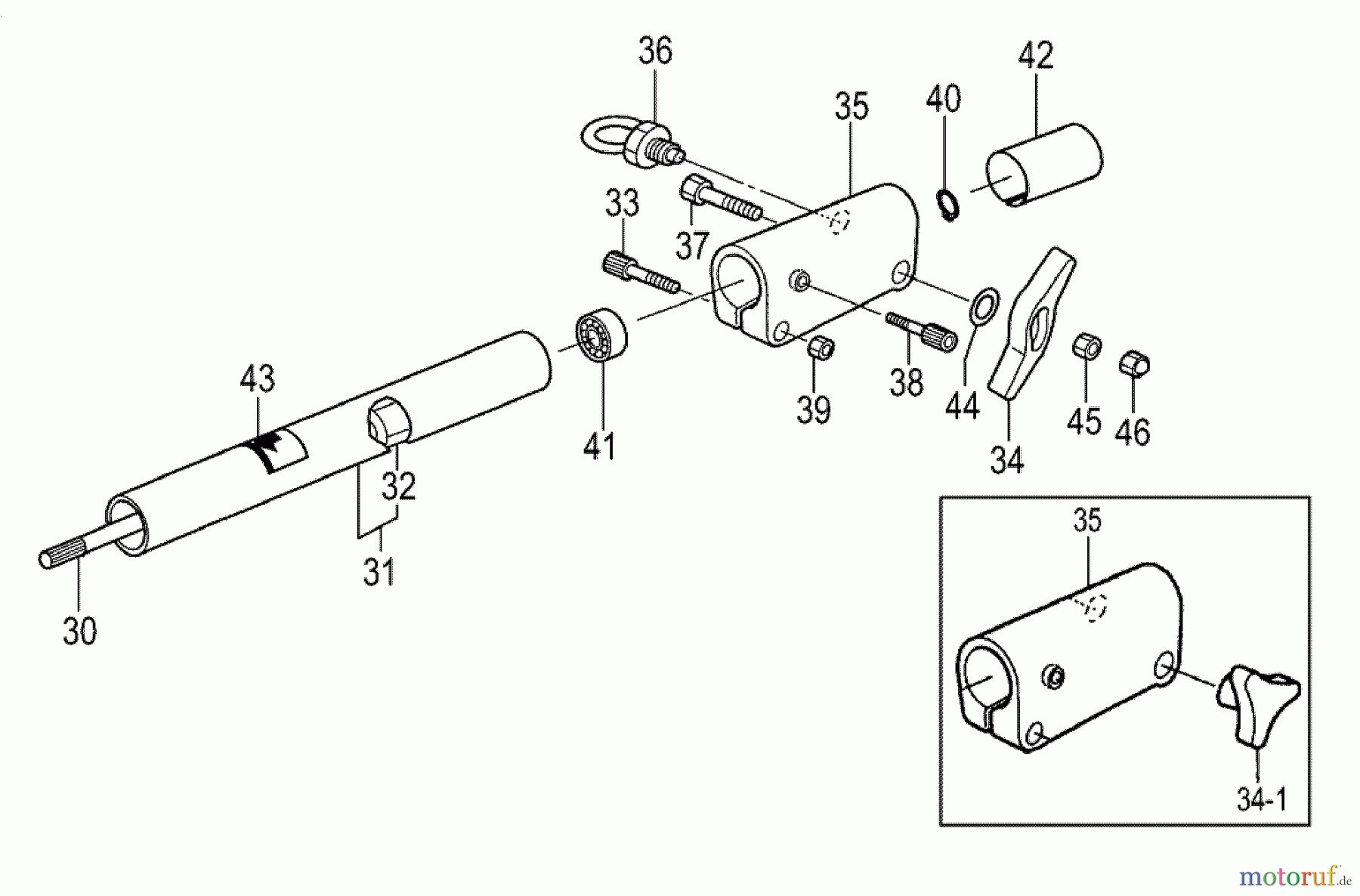 Tanaka Zubehör TPS-200 - Tanaka Pole Saw Attachment 24