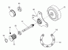 Tanaka PB-SE802 - Moby 35cc PowerBoard Ersatzteile Clutch Drum & Mounting Ring