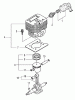 Tanaka PB-SE802 - Moby 35cc PowerBoard Ersatzteile Cylinder, Piston, Crankshaft
