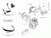 Tanaka PB-SE802 - Moby 35cc PowerBoard Ersatzteile Muffler, Clutch