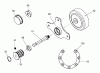 Tanaka PB-SE833 - Moby 33cc PowerBoard Ersatzteile Clutch Drum & Mounting Ring