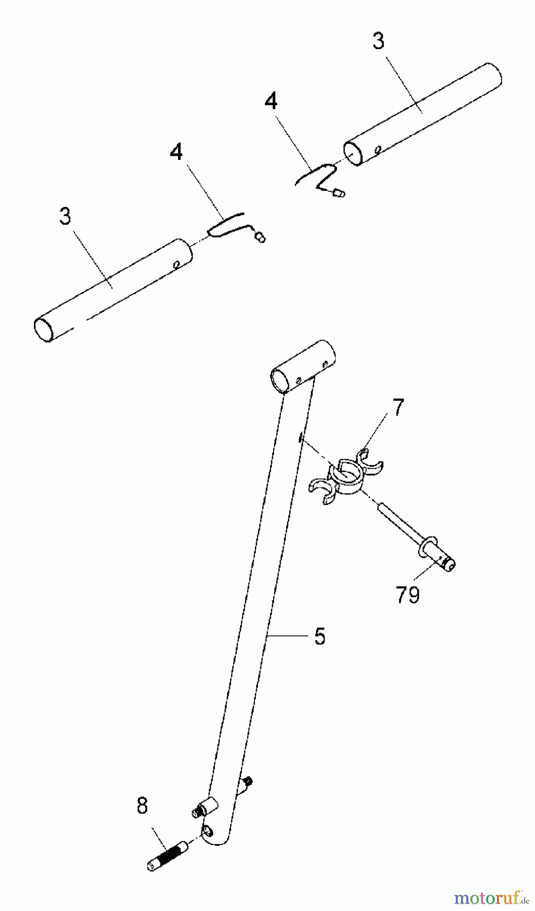 Tanaka Sonstiges PB-SM805 - Tanaka Electric PowerBoard Handle Stem