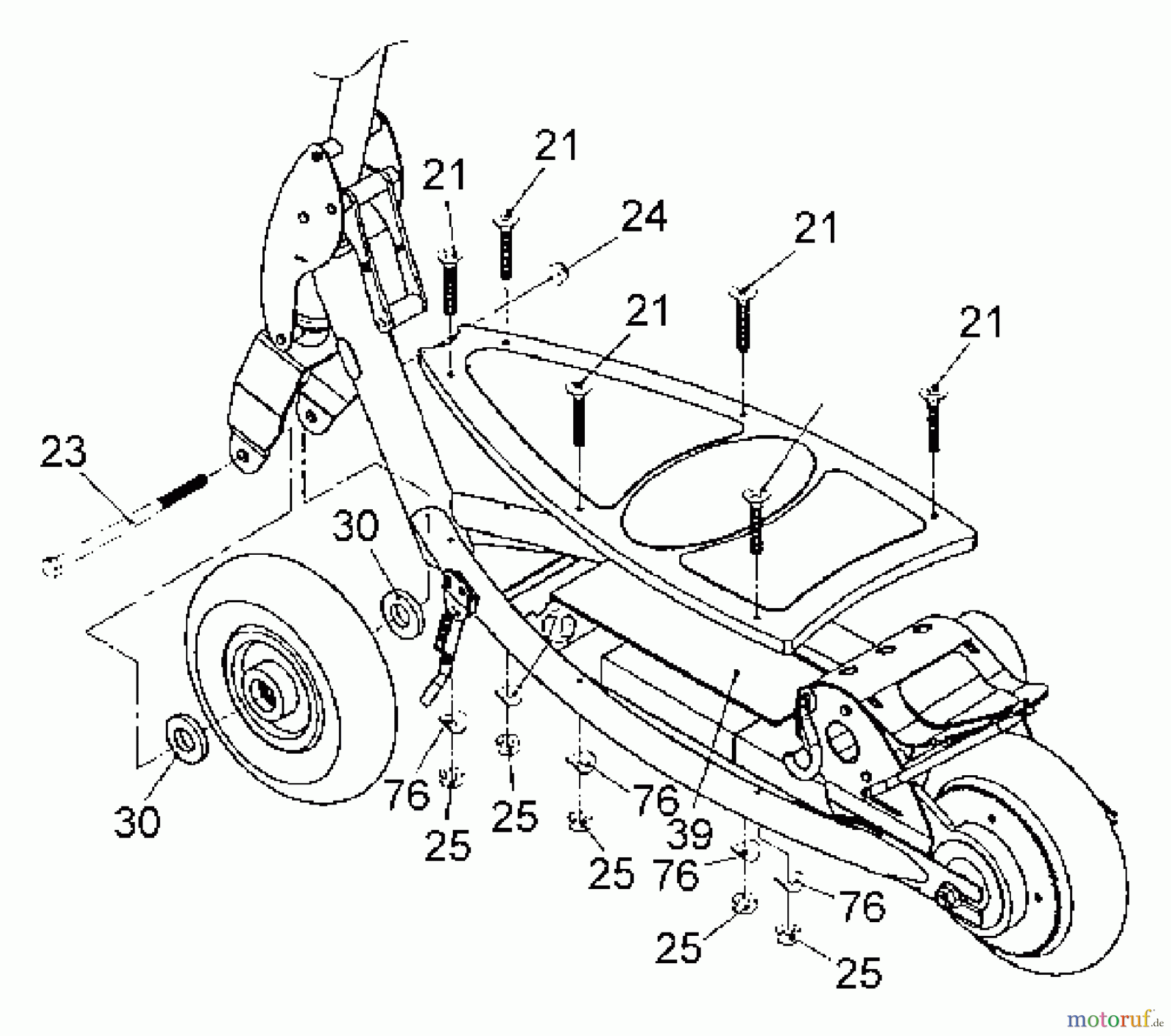 Tanaka Sonstiges PB-SM805S-GP - Tanaka Electric PowerBoard Deck Mounting Hardware