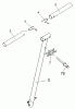 Tanaka PB-SM805S-GP - Electric PowerBoard Ersatzteile Handle Stem