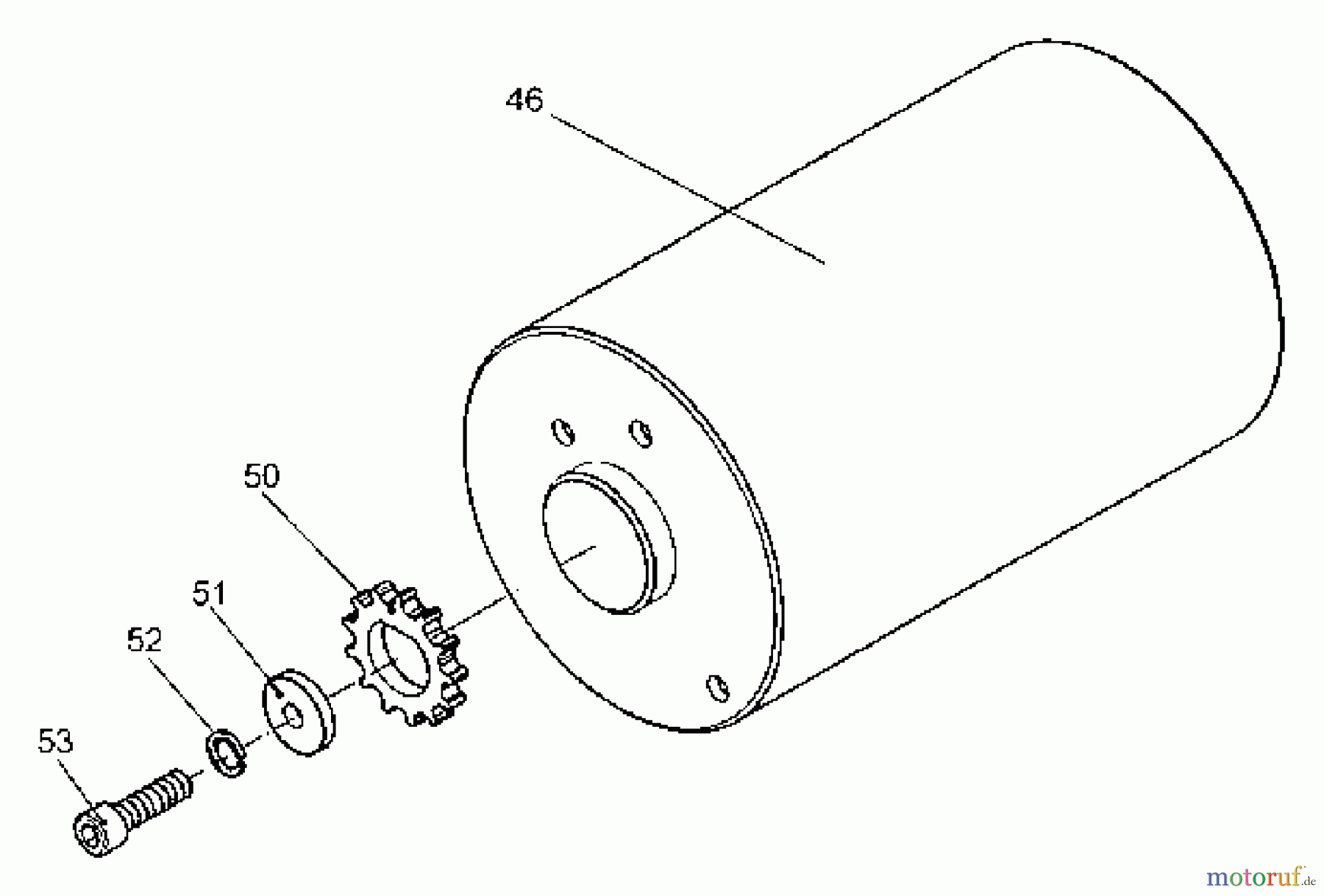Tanaka Sonstiges PB-SM805S-GP - Tanaka Electric PowerBoard Motor & Small Gear