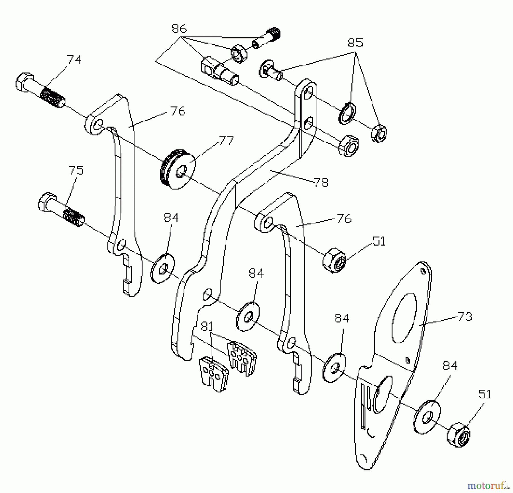 Tanaka Sonstiges PB-SM809-HD - Tanaka 550 Watt Electric PowerBoard Front Brakes