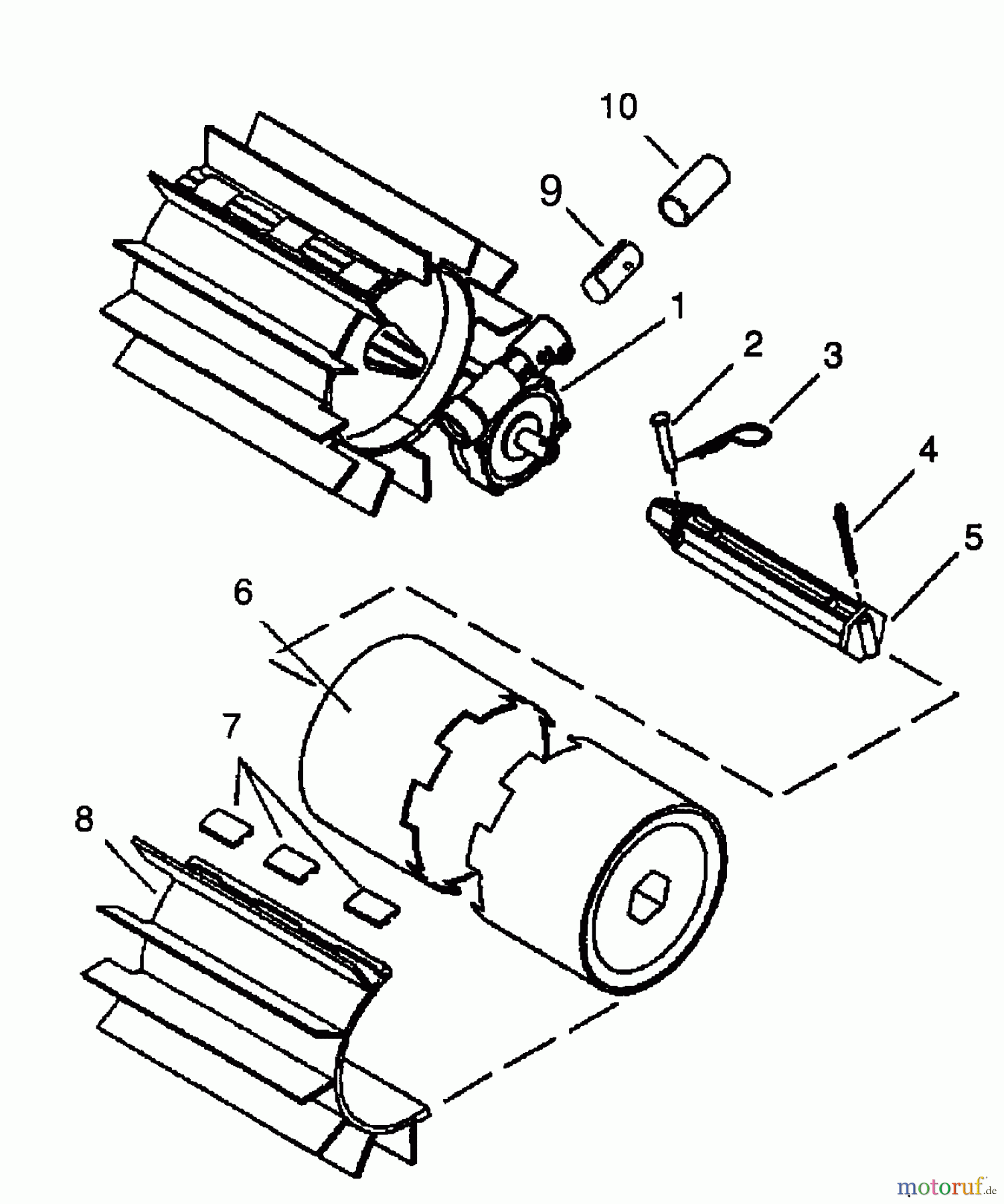Tanaka Zubehör TWS-210 - Tanaka Power Sweeper Attachment Power Sweeper Attachment
