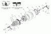 Tanaka TPB-400GX - 40cc PowerBoard Ersatzteile Rear Wheel & Rear Drive Pulley