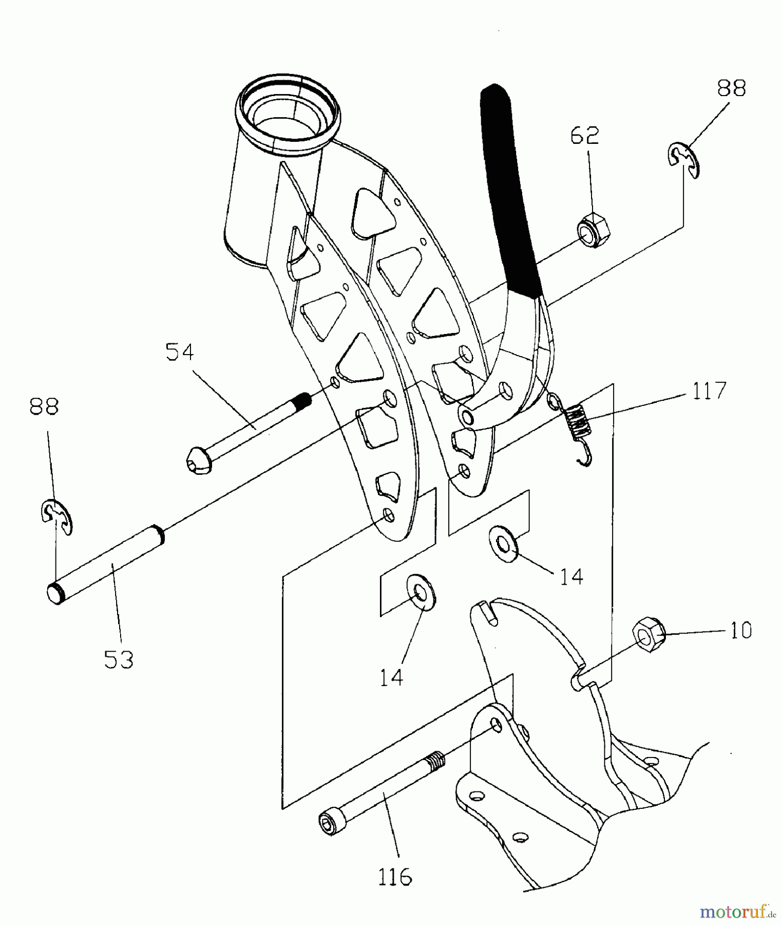 Tanaka Sonstiges TPB-450EL - Tanaka 450 Watt Electric PowerBoard Folding Mechanism