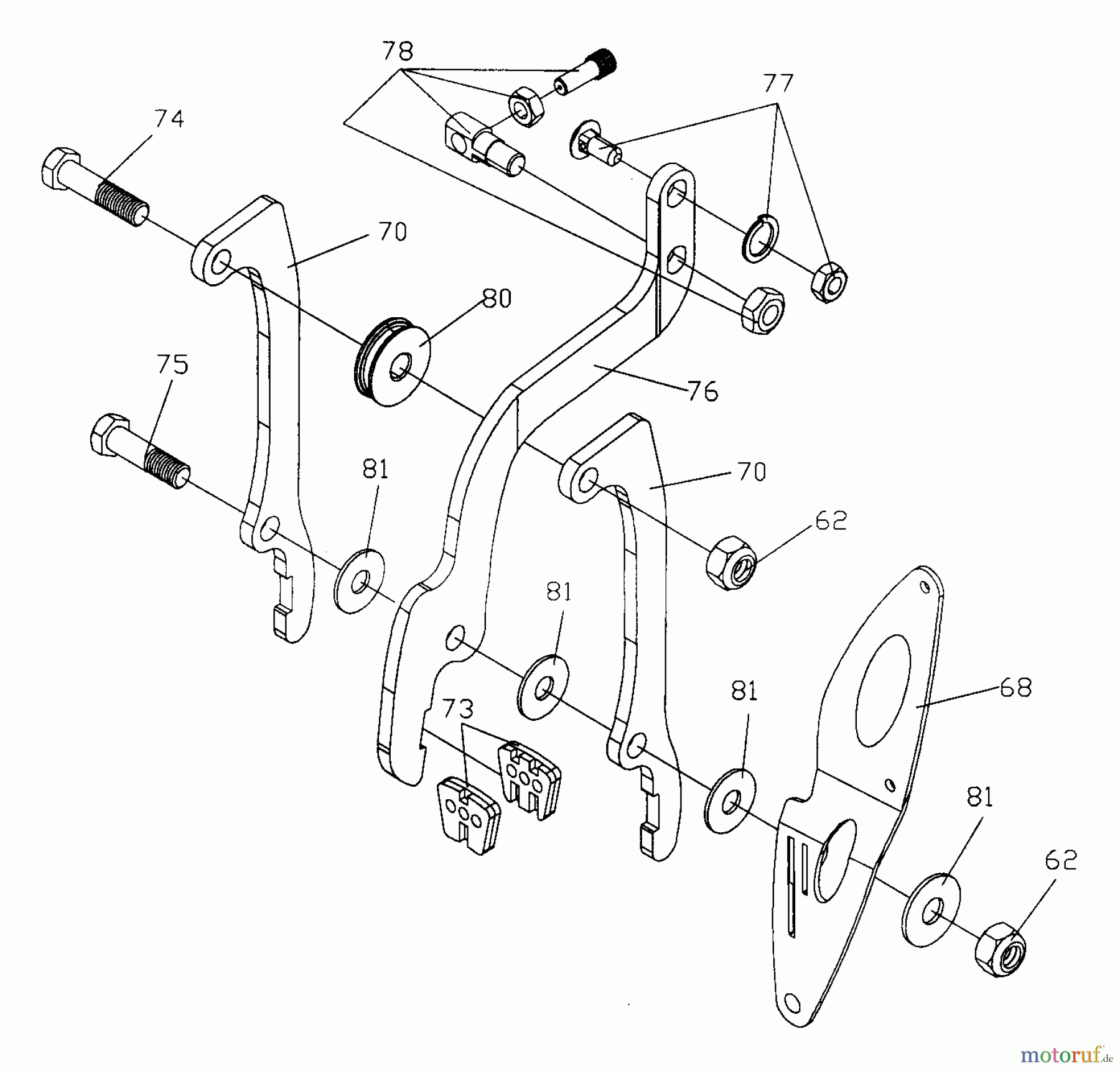 Tanaka Sonstiges TPB-450EL - Tanaka 450 Watt Electric PowerBoard Front Brakes