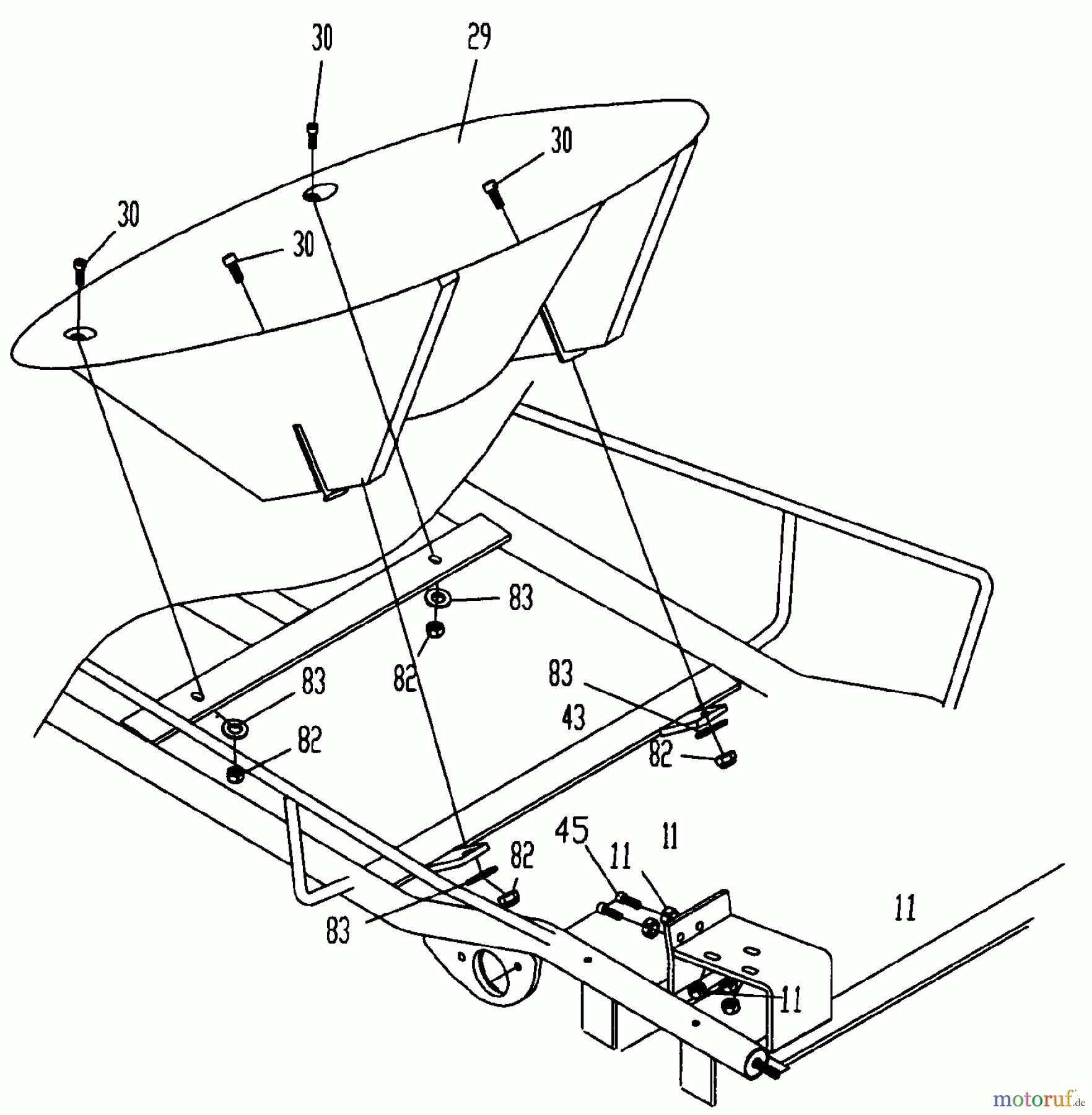 Tanaka Sonstiges TPK-470GS - Tanaka 47cc Paveracer Kart Seat & Seat Hardware