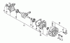 Tanaka ECS-3301B - Chainsaw Ersatzteile Crankcase / Flywheel
