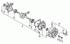Tanaka ECS-3351 - Chainsaw Ersatzteile Crankcase / Flywheel