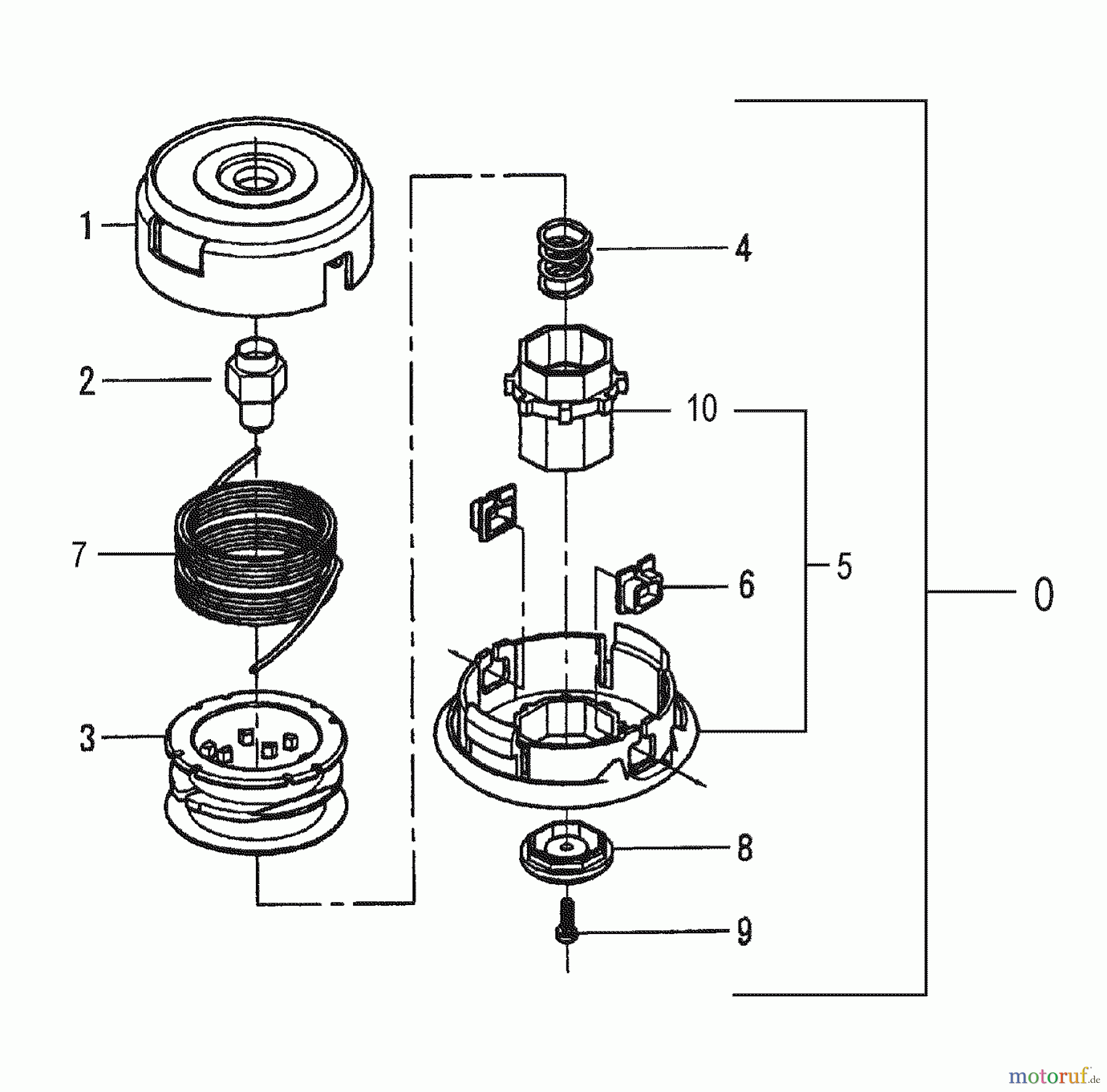 Tanaka Trimmer Zubehör 746851 - Tanaka Cutting Head Cutting Head