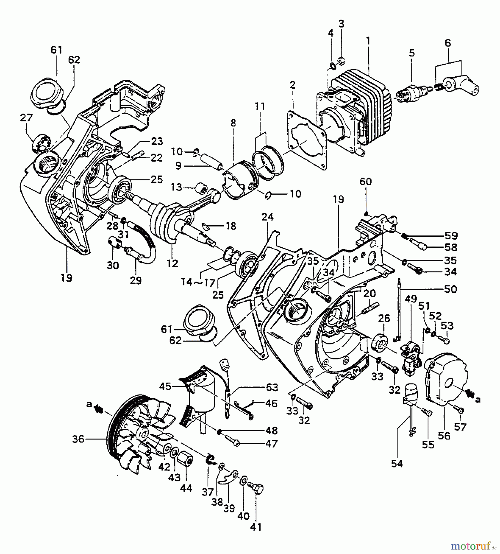 Tanaka Motorsägen ECS-35 - Tanaka Chainsaw Engine