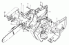 Tanaka ECS-35 - Chainsaw Ersatzteile Rear Handle