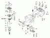 Tanaka ECS-3500 - Chainsaw Ersatzteile Engine Components