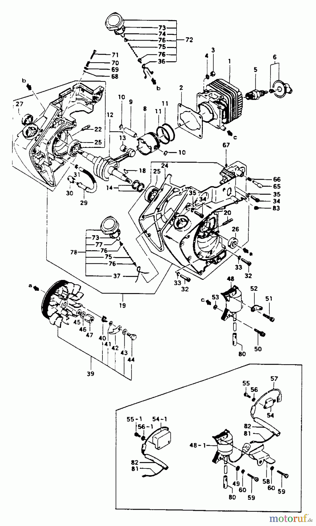 Tanaka Motorsägen ECS-351 - Tanaka Chainsaw Engine