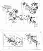 Tanaka ECS-356 - Chainsaw Ersatzteile Clutch, Brake & Muffler