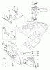 Tanaka ECS-370 - Chainsaw Ersatzteile Handle & Stop Switch