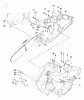 Tanaka ECS-370 - Chainsaw Ersatzteile Rear Handle