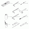 Tanaka ECS-650 - Chainsaw Ersatzteile Tools