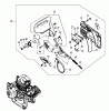 Tanaka ECV-5601 - Chainsaw Ersatzteile Side Cover, Chain Brake