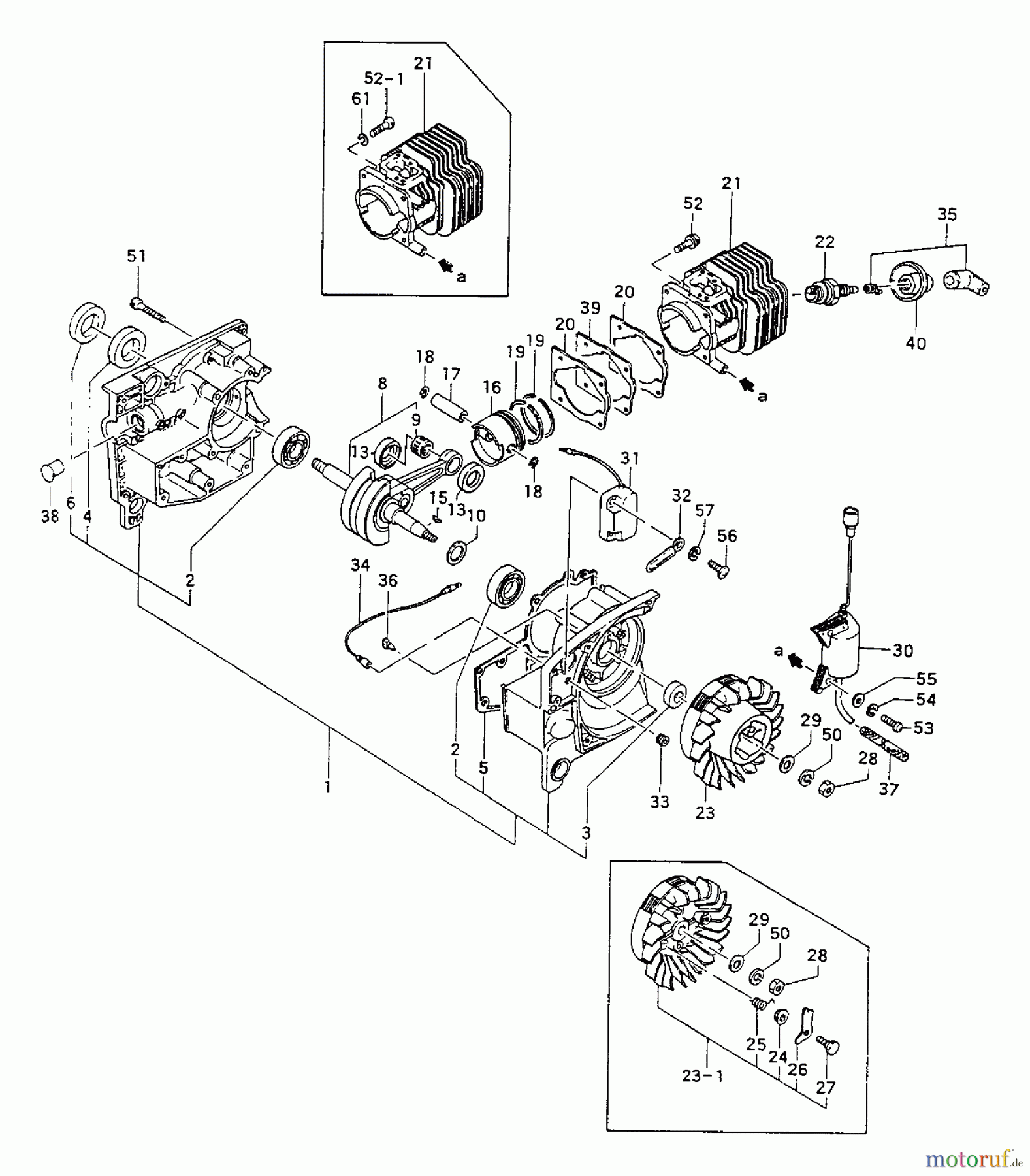 Tanaka Kappsägen EHC-120 - Tanaka Cut-Off Saw Engine