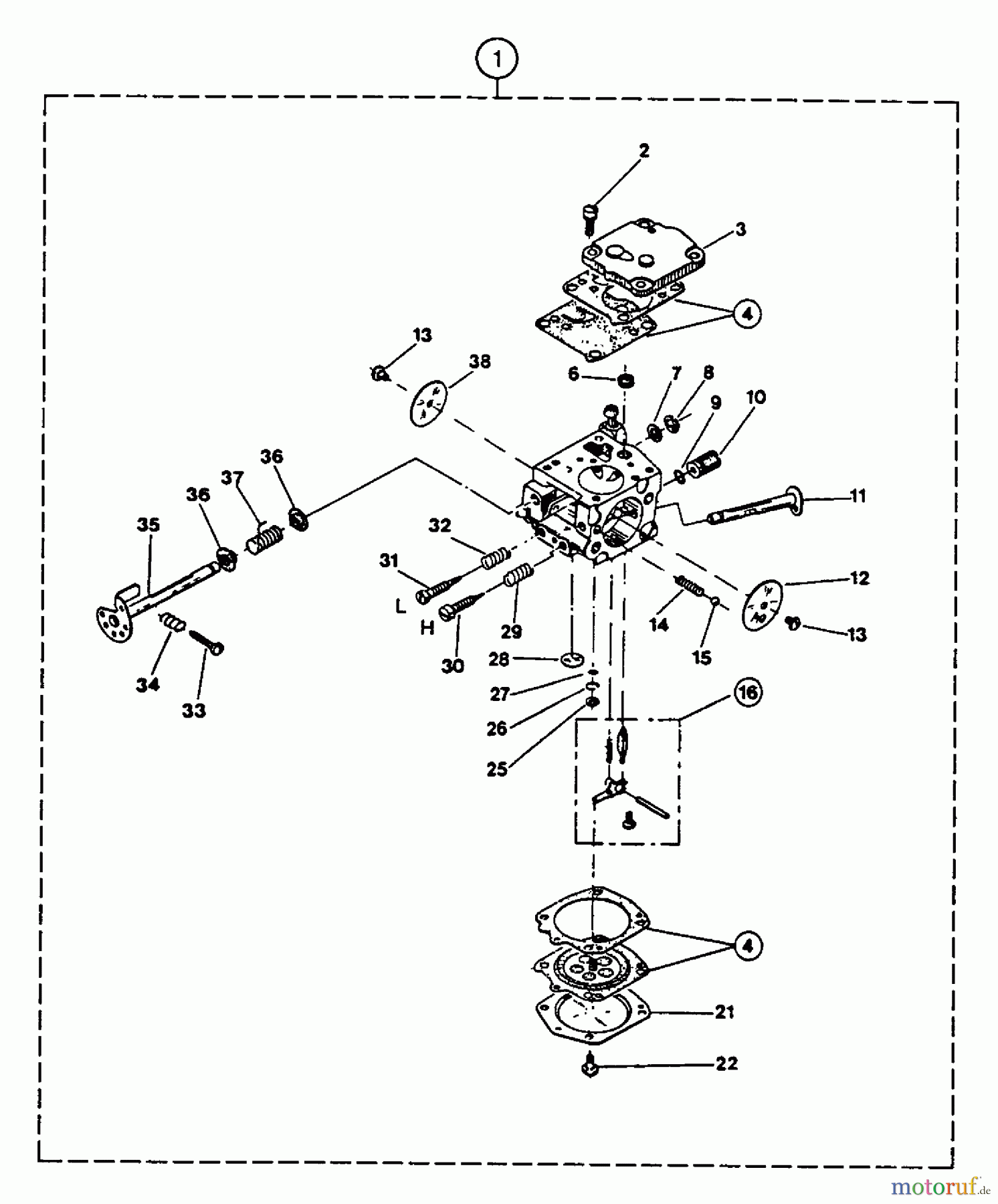  Tanaka Kappsägen EHC-140 - Tanaka Cut-Off Saw Carburetor
