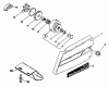 Tanaka EHC-140 - Cut-Off Saw Ersatzteile Clutch/Side Cover