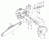Tanaka DR-270PN - Extended Reach Pole Saw Ersatzteile Gear Case, Bar & Chain