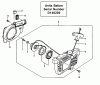 Tanaka TCS-3401 - Professional Pruning Saw Ersatzteile Recoil Starter (Units Before Serial Number D146200)