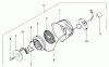 Tanaka TBL-300 - Backpack Blower Ersatzteile Recoil Starter