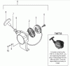Tanaka TPS-2501 - Extended Reach Pole Saw Ersatzteile Recoil Starter
