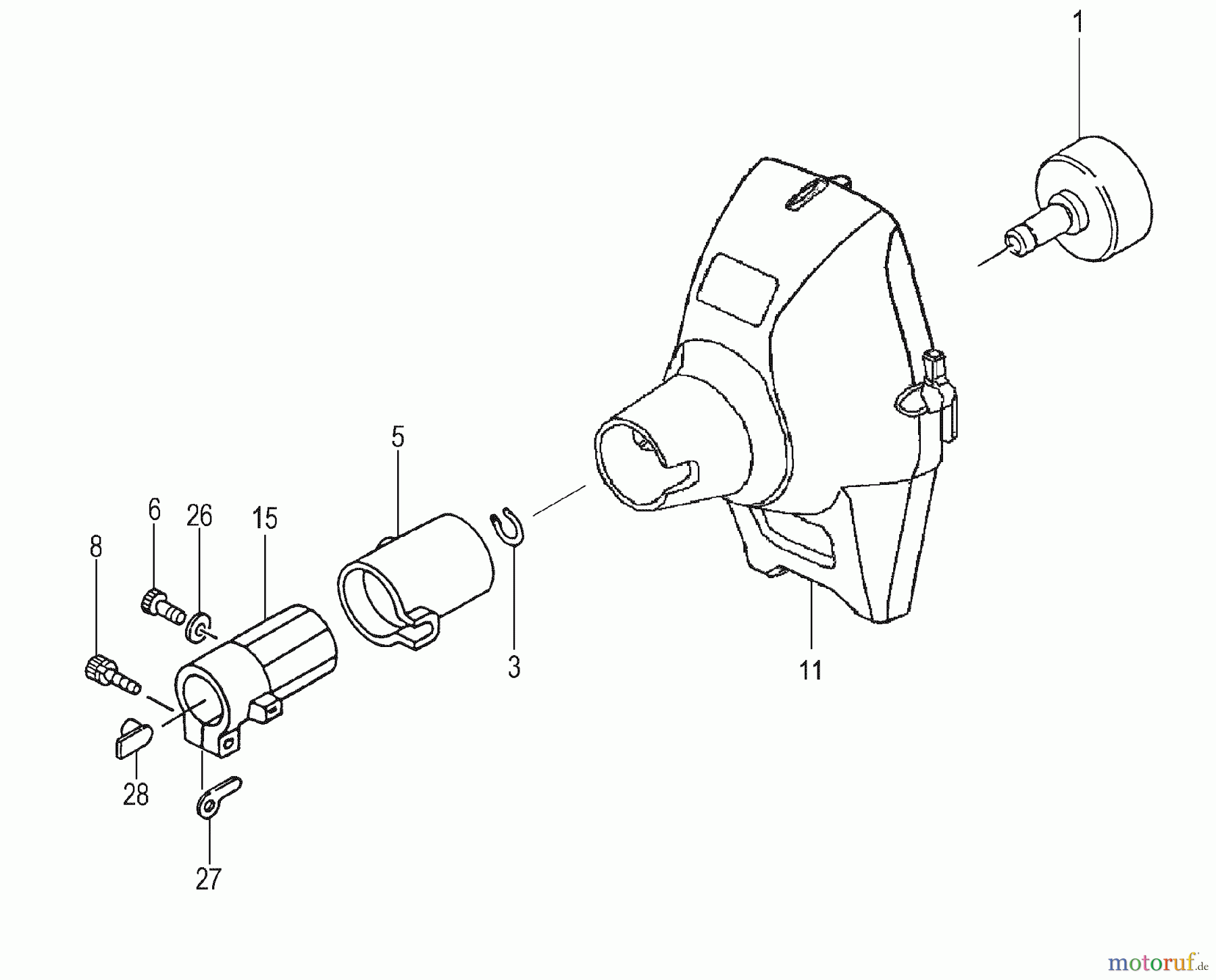 Tanaka Hochentaster TPS-250PN - Tanaka Extended Reach Pole Saw Fan Case
