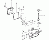 Tanaka TPS-250PN - Extended Reach Pole Saw Ersatzteile Oil Pump, Cap, Filter