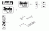 Tanaka TPS-260PF - Extended Reach Pole Saw Ersatzteile Tools & Decals
