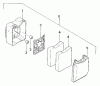 Tanaka TS-720 (RC-210E) - E-Z Tiller Touch Start Ersatzteile Air Cleaner