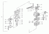 Tanaka TS-720 (RC-210E) - E-Z Tiller Touch Start Ersatzteile Carburetor