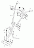 Tanaka TS-720 (RC-210E) - E-Z Tiller Touch Start Ersatzteile Frame