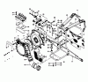 Tanaka TBL-455 - Backpack Blower Ersatzteile Main Body, Throttle, Harness