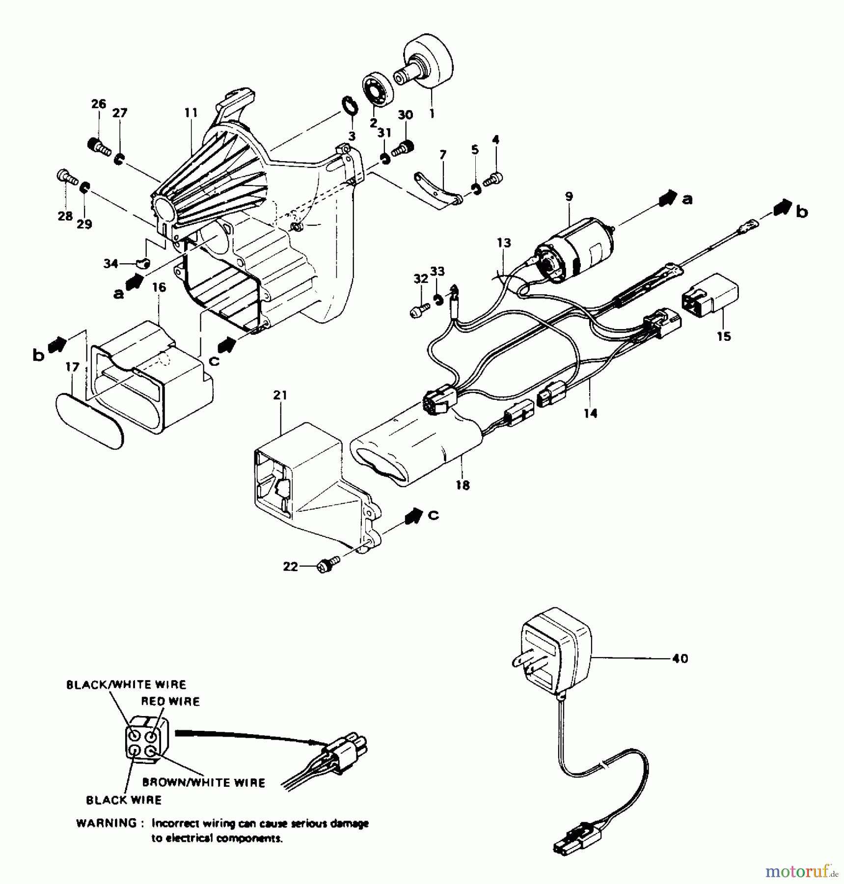 Tanaka Trimmer, Motorsensen AST-7000 - Tanaka AutoStart Brush Cutter Clutch Case