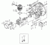 Tanaka TBL-4600 - Backpack Blower Ersatzteile Engine / Cylinder, Piston, Crankshaft