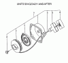 Tanaka TBL-4600 - Backpack Blower Ersatzteile Recoil Starter (Units S/N Q234211 and after)